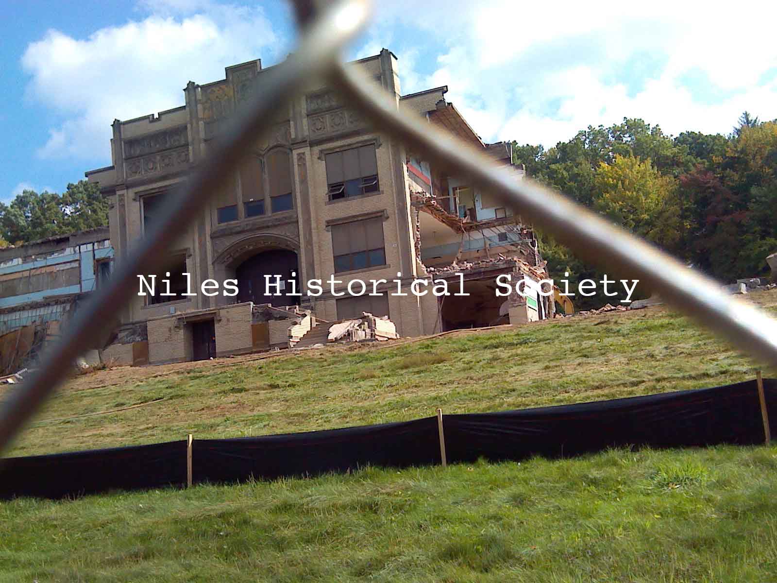 Washington Elementary School Demolition Niles Ohio